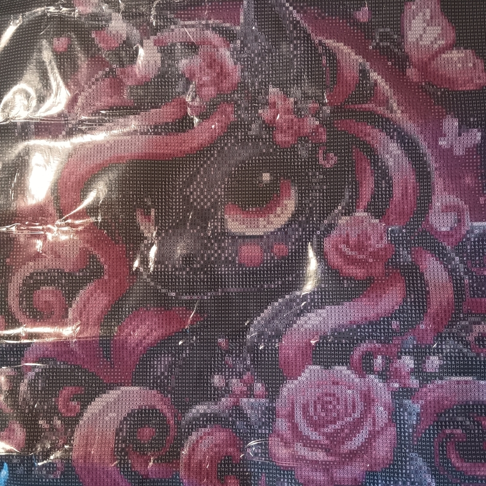 Pink and Purple Unicorn Diamond Art Painting Kit 50x50